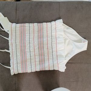 Tory Burch Costa one piece swimsuit, size L